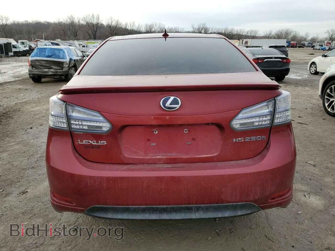 2010 LEXUS HS - VIN: JTHBB1BA4A2013112 - Фото 6