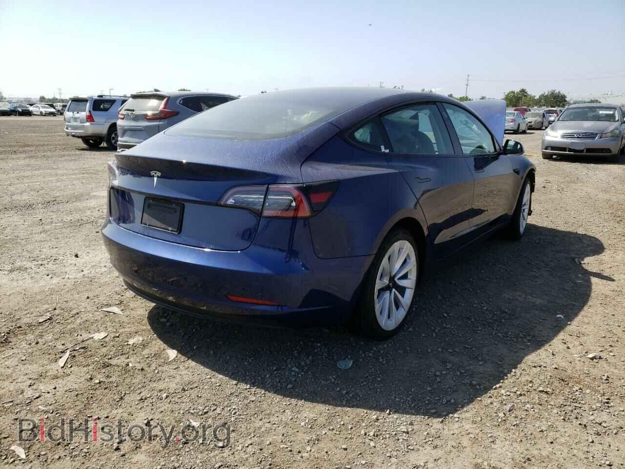 2022 TESLA MODEL 3 - VIN: 5YJ3E1EA7NF143476 - Фото 4