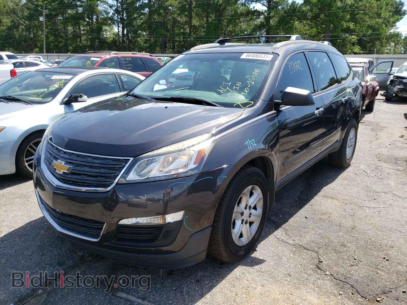2014 CHEVROLET TRAVERSE - VIN: 1GNKRFKD1EJ149141 - Фото 2