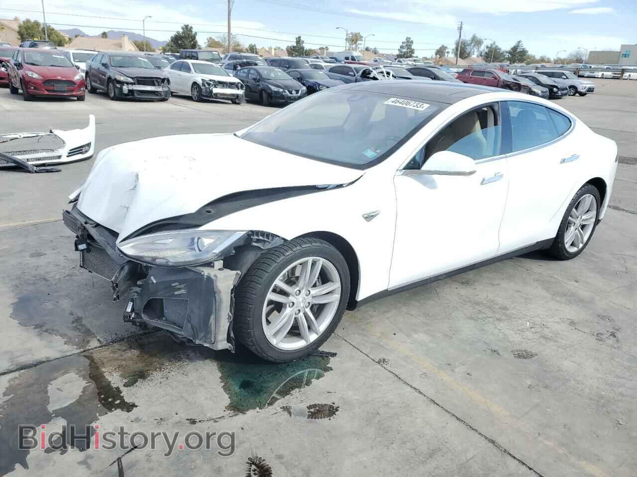 Photo 5YJSA1S1XFFP78253 - TESLA MODEL S 2015