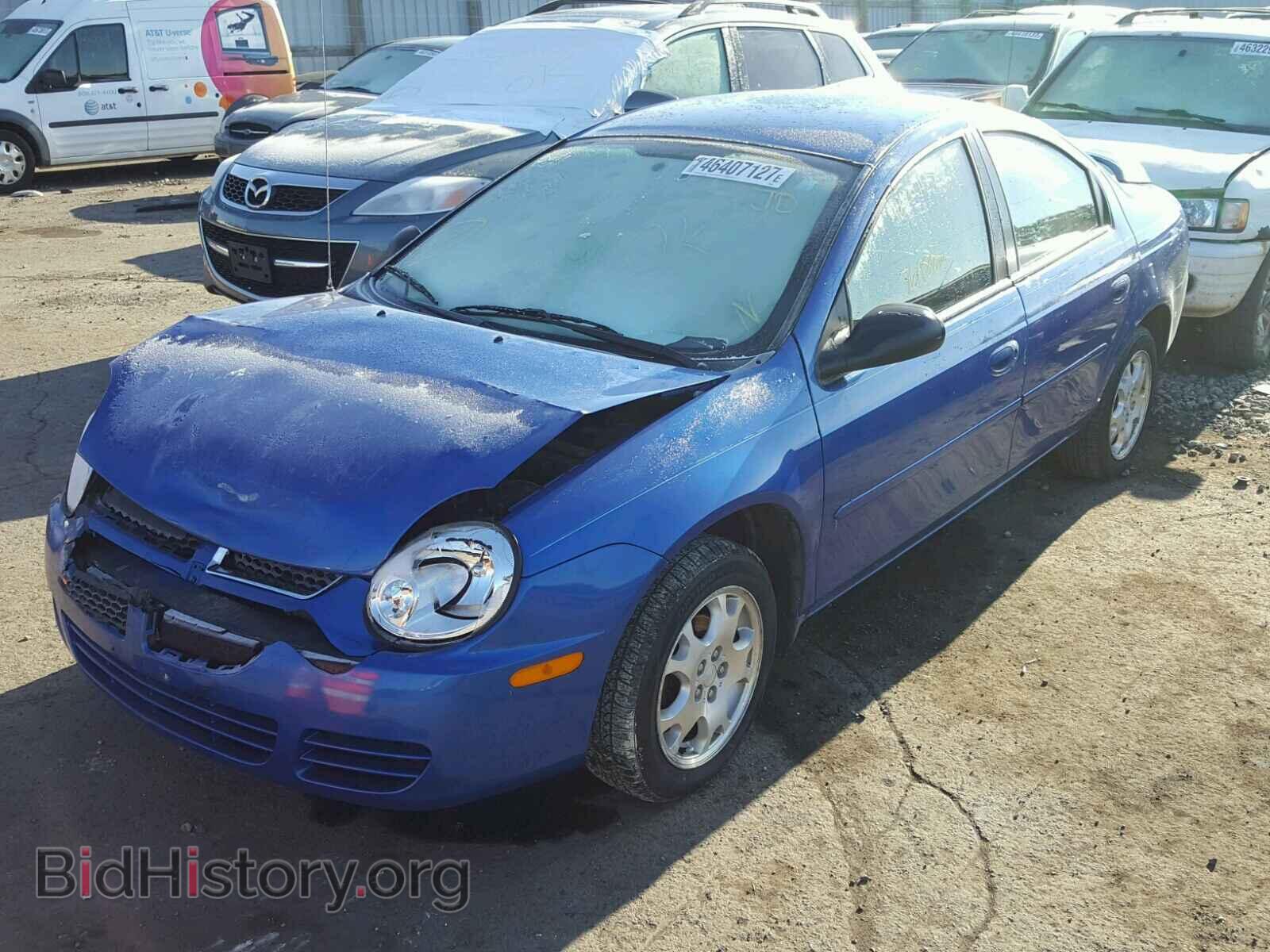 2005 DODGE NEON - VIN: 1B3ES56C45D234318 - Фото 2