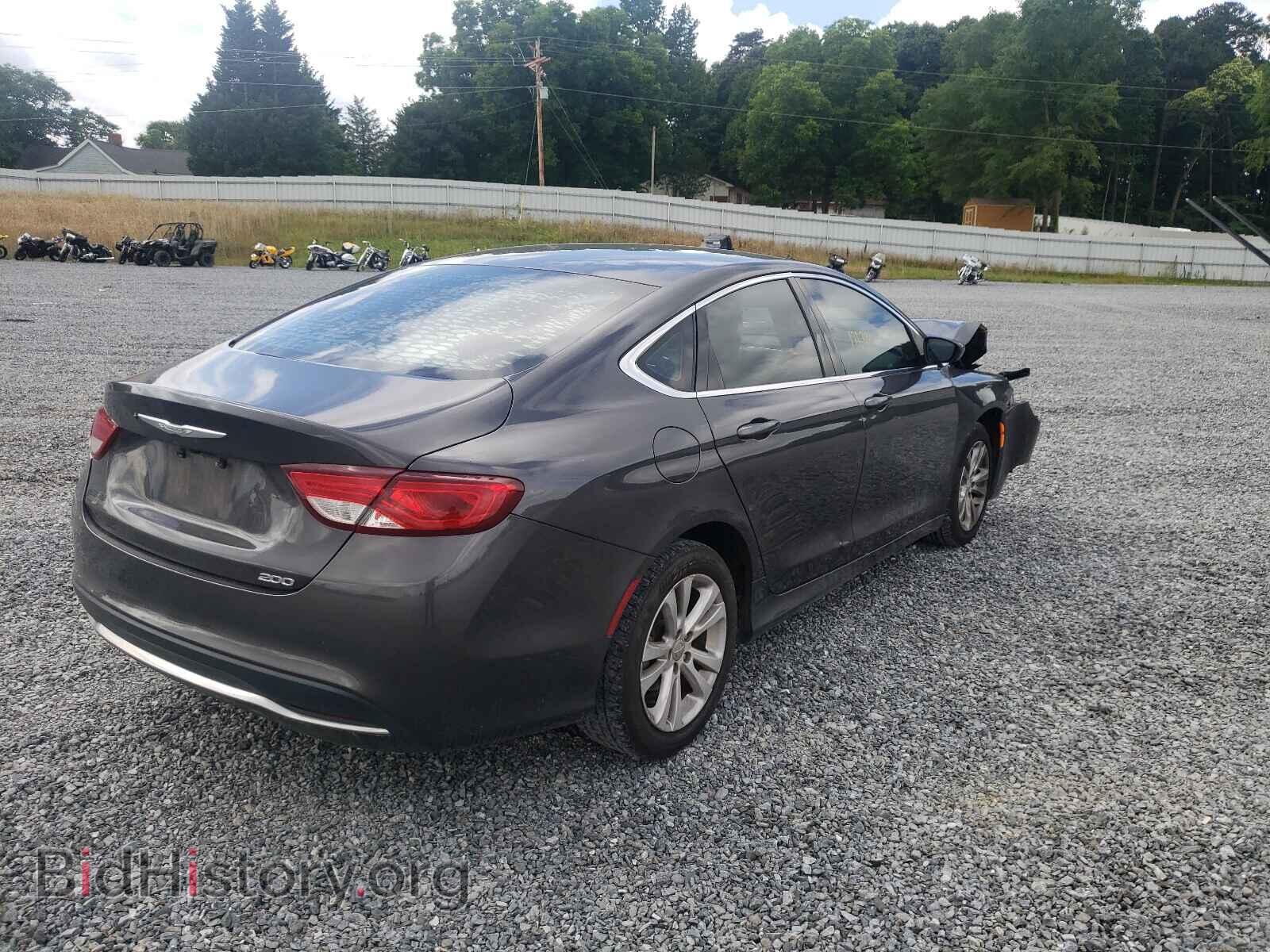 2016 CHRYSLER 200 - VIN: 1C3CCCAB3GN128398 - Фото 4