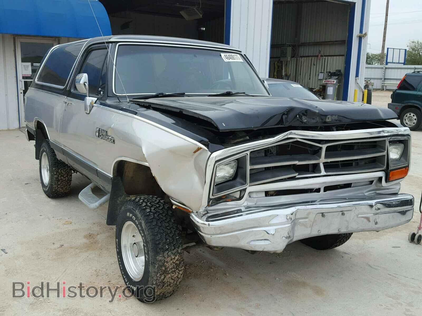 Photo 3B4GM17Y9KM911655 - DODGE RAM 1989