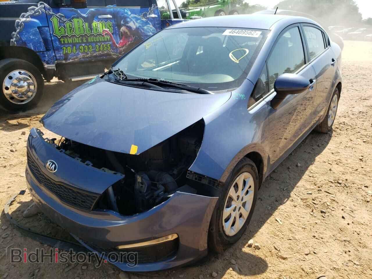 2016 KIA RIO - VIN: KNADM4A34G6663243 - Photo 2