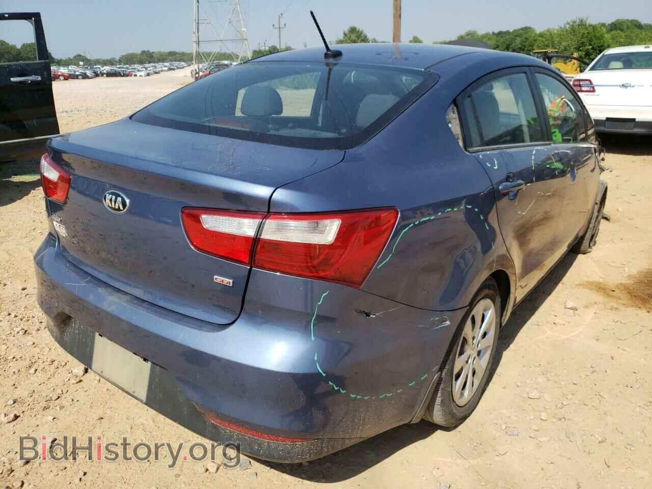 2016 KIA RIO - VIN: KNADM4A34G6663243 - Photo 4