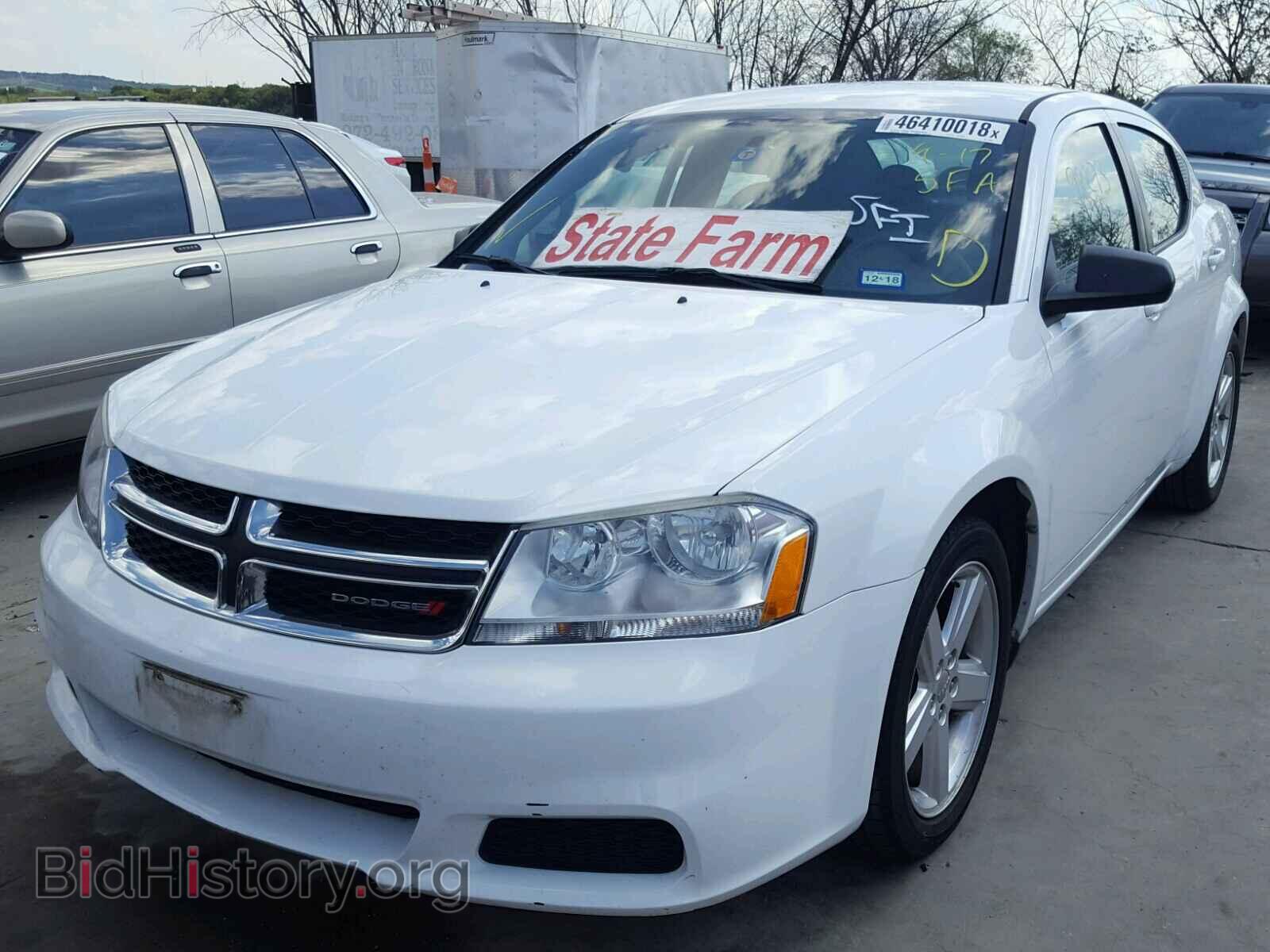 2013 DODGE AVENGER - VIN: 1C3CDZAB4DN645205 - Фото 2