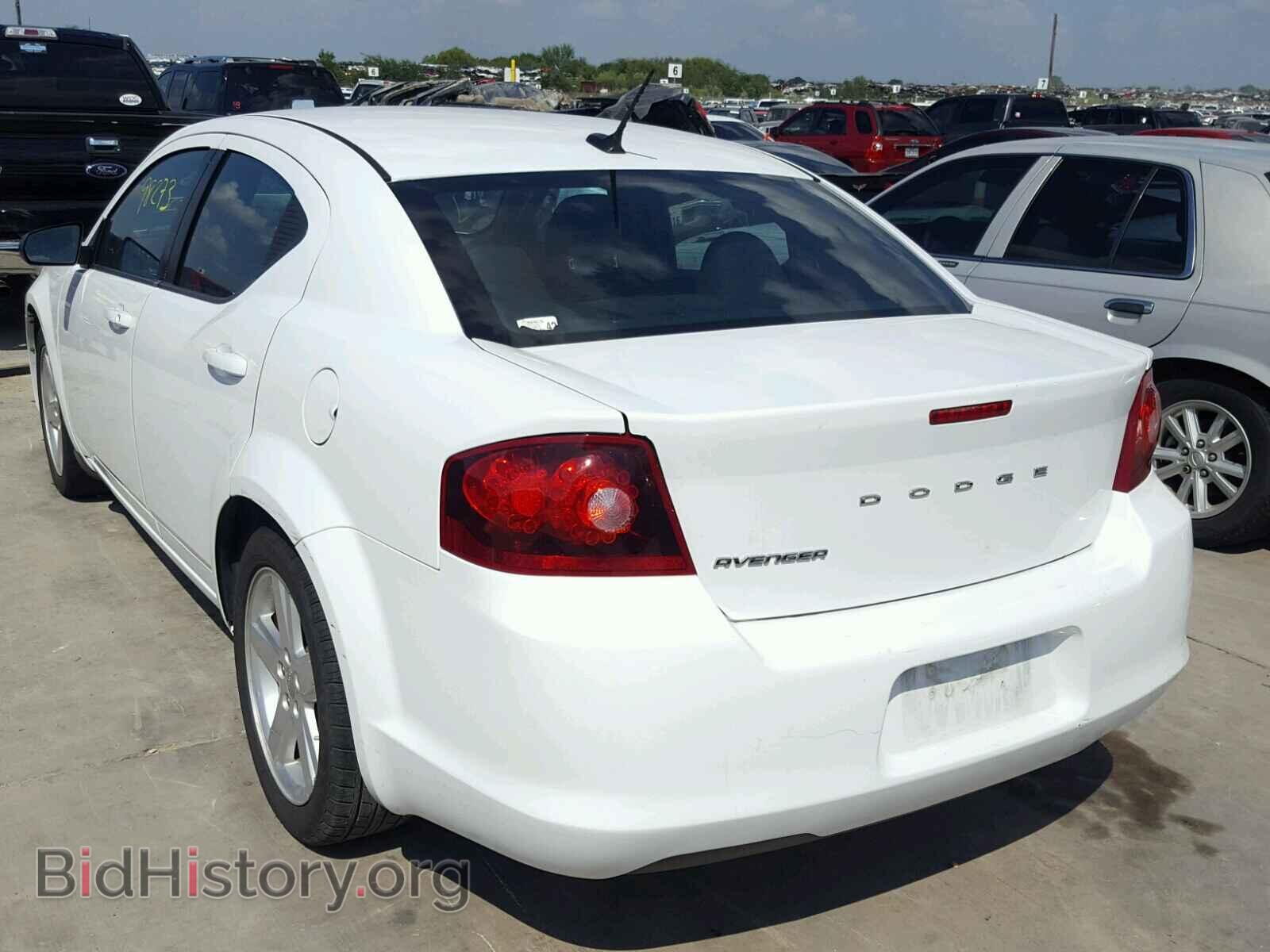 2013 DODGE AVENGER - VIN: 1C3CDZAB4DN645205 - Фото 3