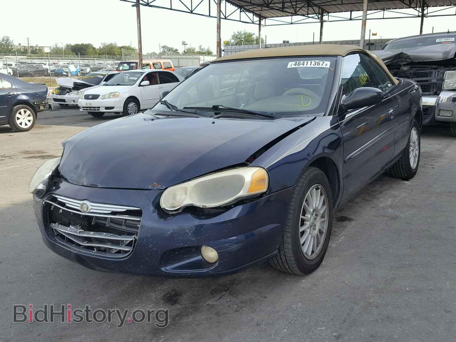 2004 CHRYSLER SEBRING - VIN: 1C3EL55R54N266757 - Фото 2