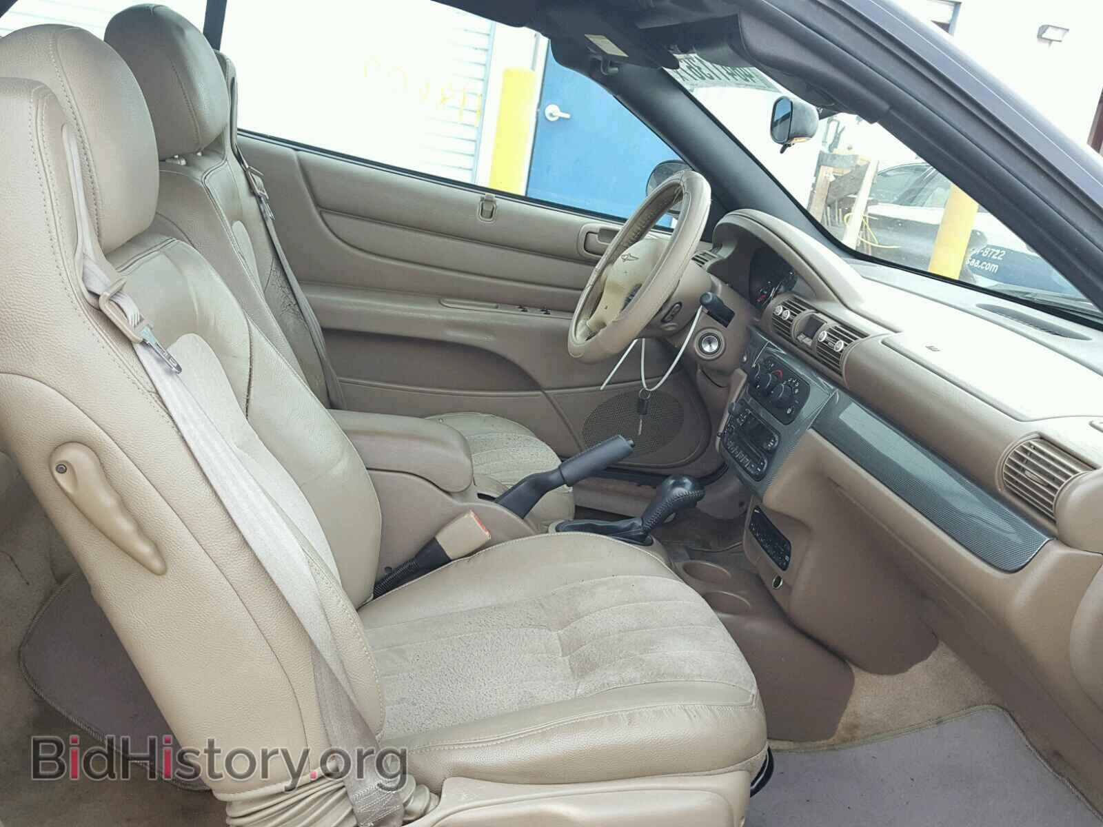 2004 CHRYSLER SEBRING - VIN: 1C3EL55R54N266757 - Фото 5