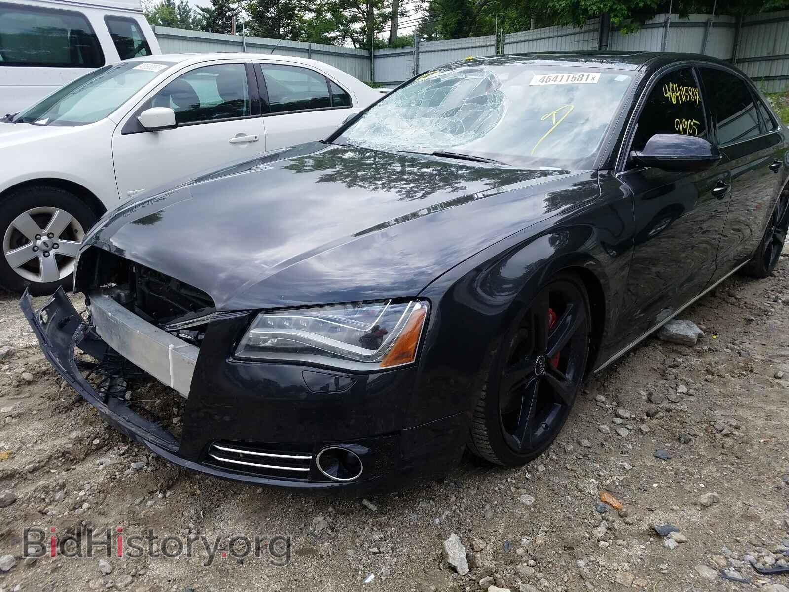 2011 AUDI A8 - VIN: WAURVAFD1BN005154 - Фото 2