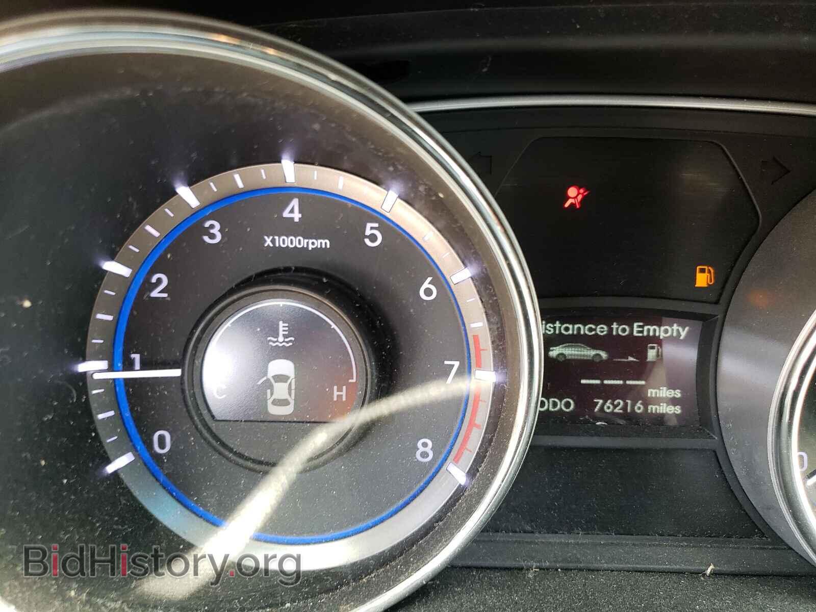 2013 HYUNDAI SONATA - VIN: 5NPEC4AB7DH731196 - Фото 8