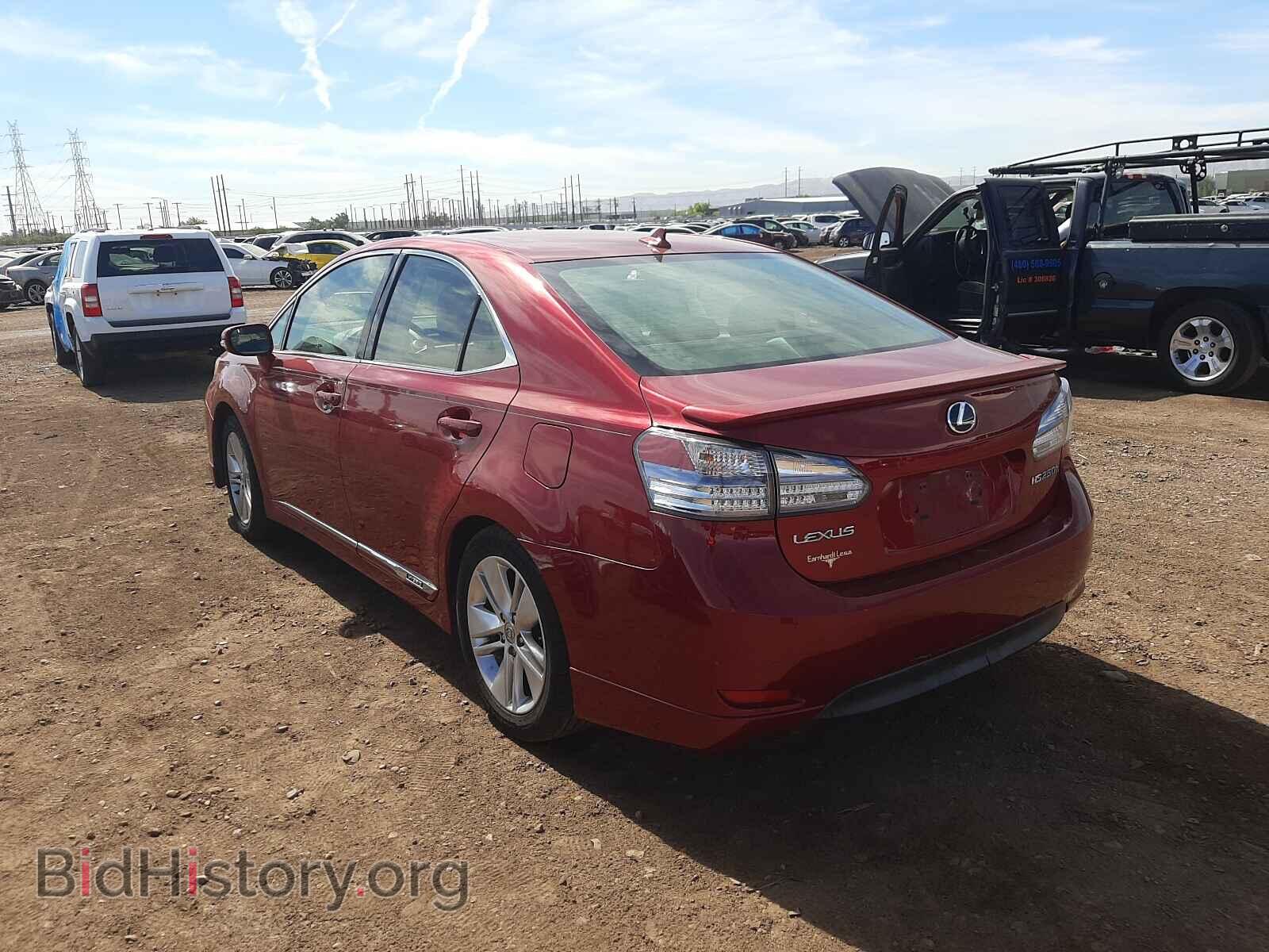 2010 LEXUS HS - VIN: JTHBB1BA6A2014455 - Фото 3