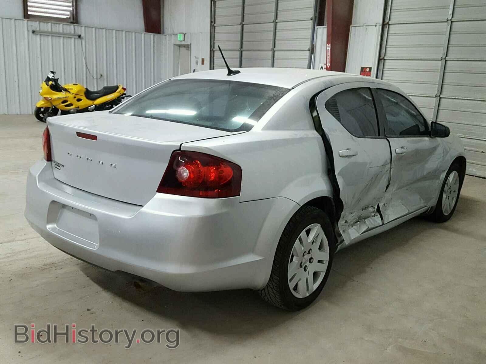 2012 DODGE AVENGER - VIN: 1C3CDZAB1CN242796 - Фото 4