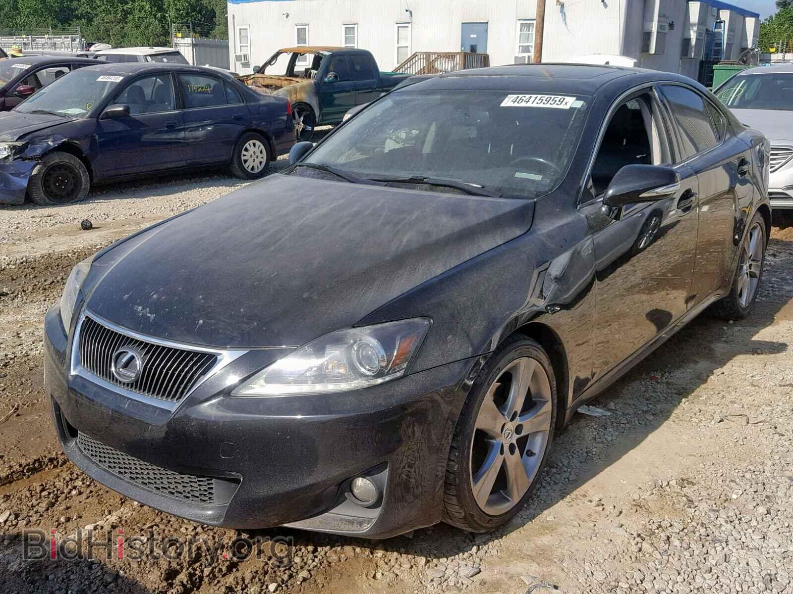 2011 LEXUS IS 250 - VIN: JTHBF5C29B5150257 - Фото 2