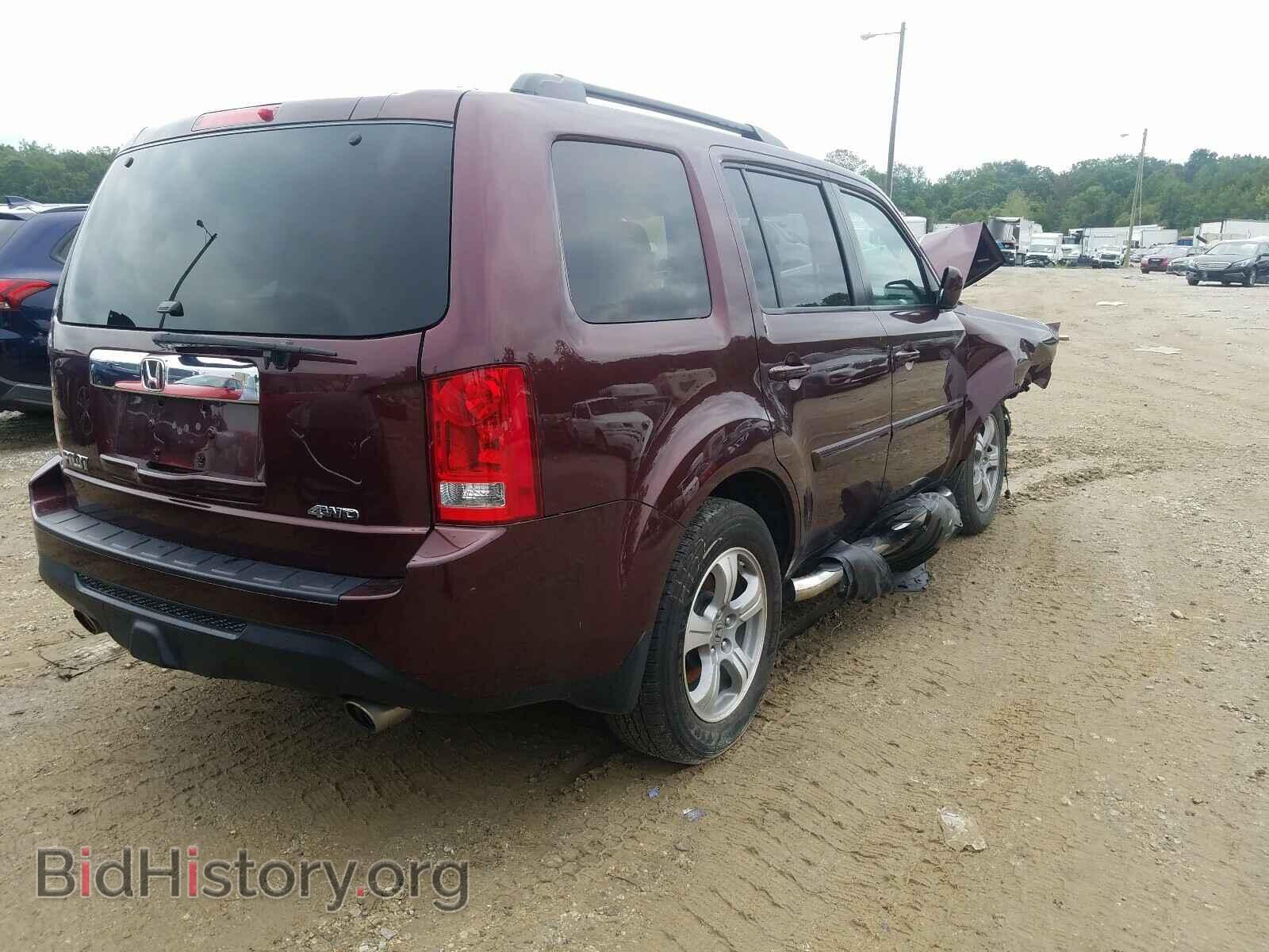 2014 HONDA PILOT - VIN: 5FNYF4H65EB042500 - Фото 4