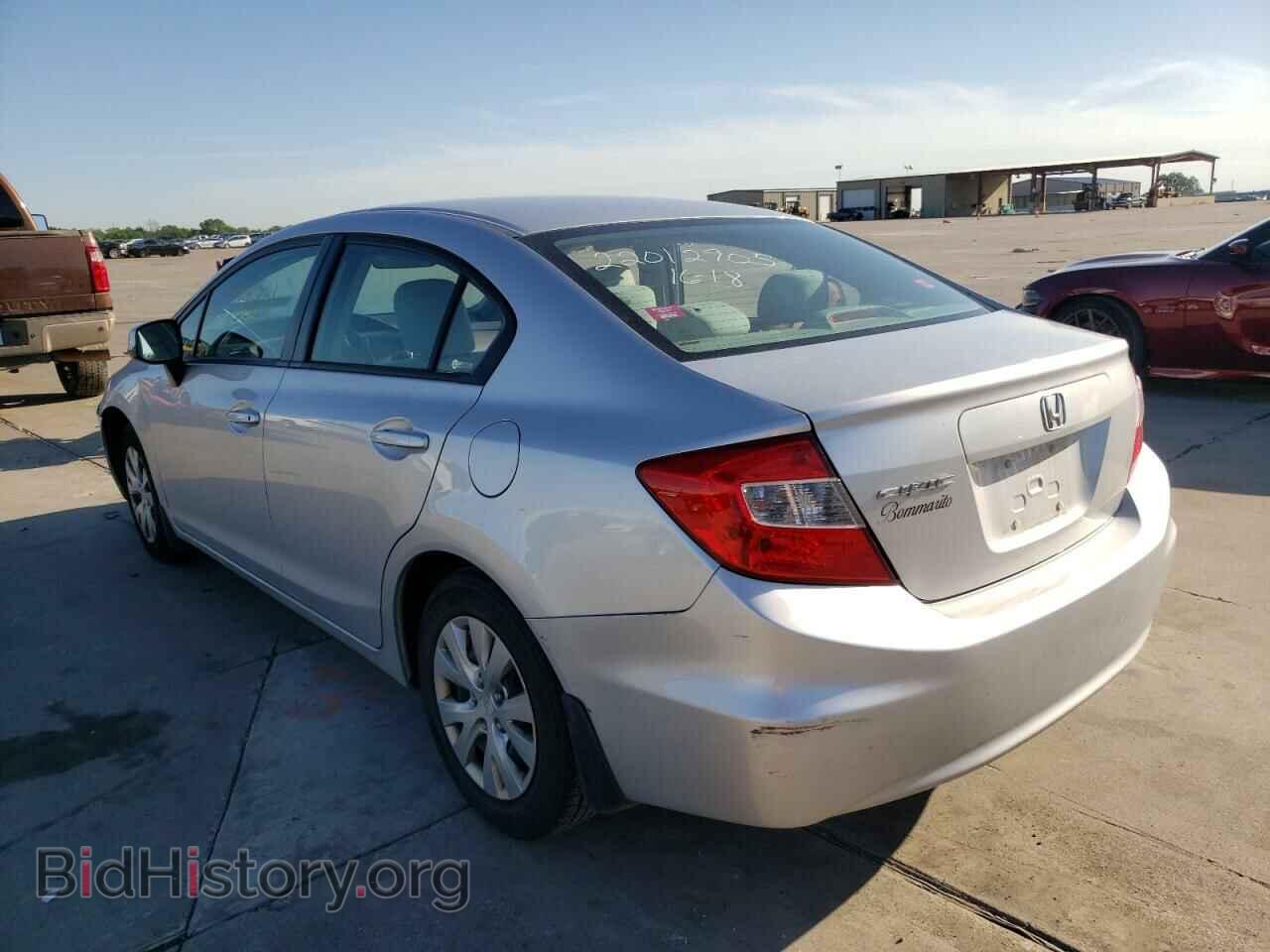2012 HONDA CIVIC - VIN: 2HGFB2F54CH301889 - Фото 3
