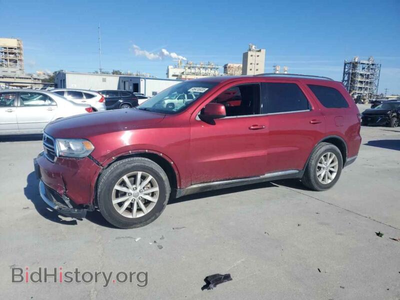 2015 Dodge DURANGO SXT (VIN 1C4RDHAG0FC132883) — photo 1 of 13, Copart, damage: front end