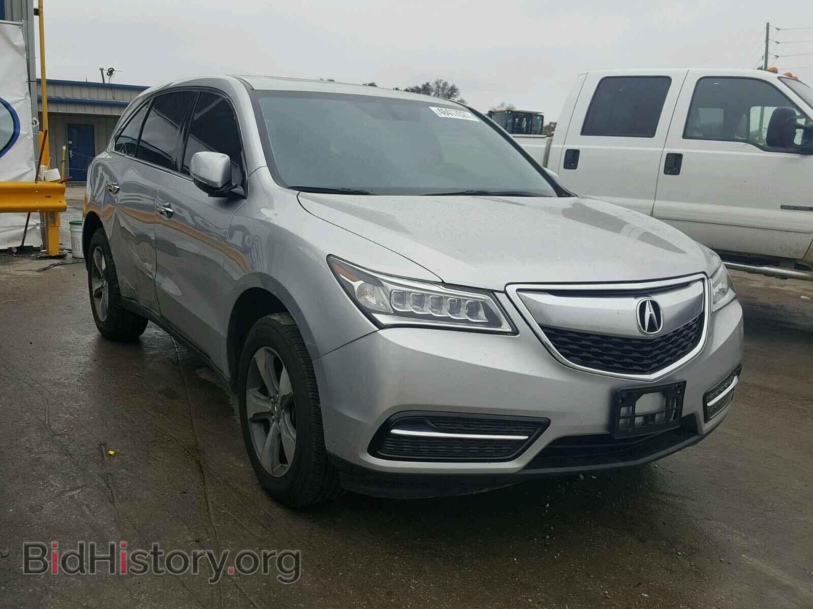 Фотография 5FRYD4H27EB030219 - ACURA MDX 2014