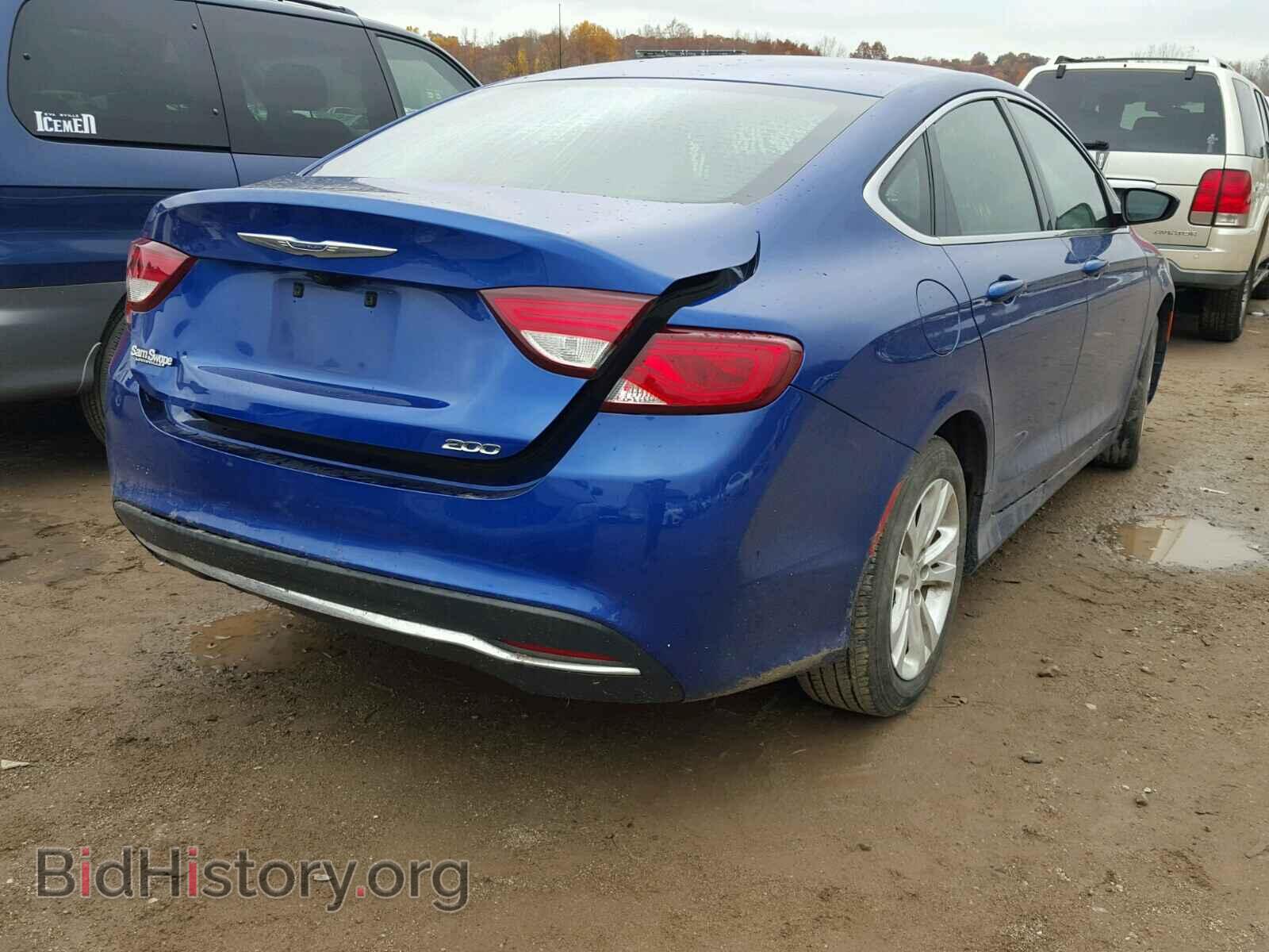 2015 CHRYSLER 200 - VIN: 1C3CCCAB3FN730698 - Фото 4
