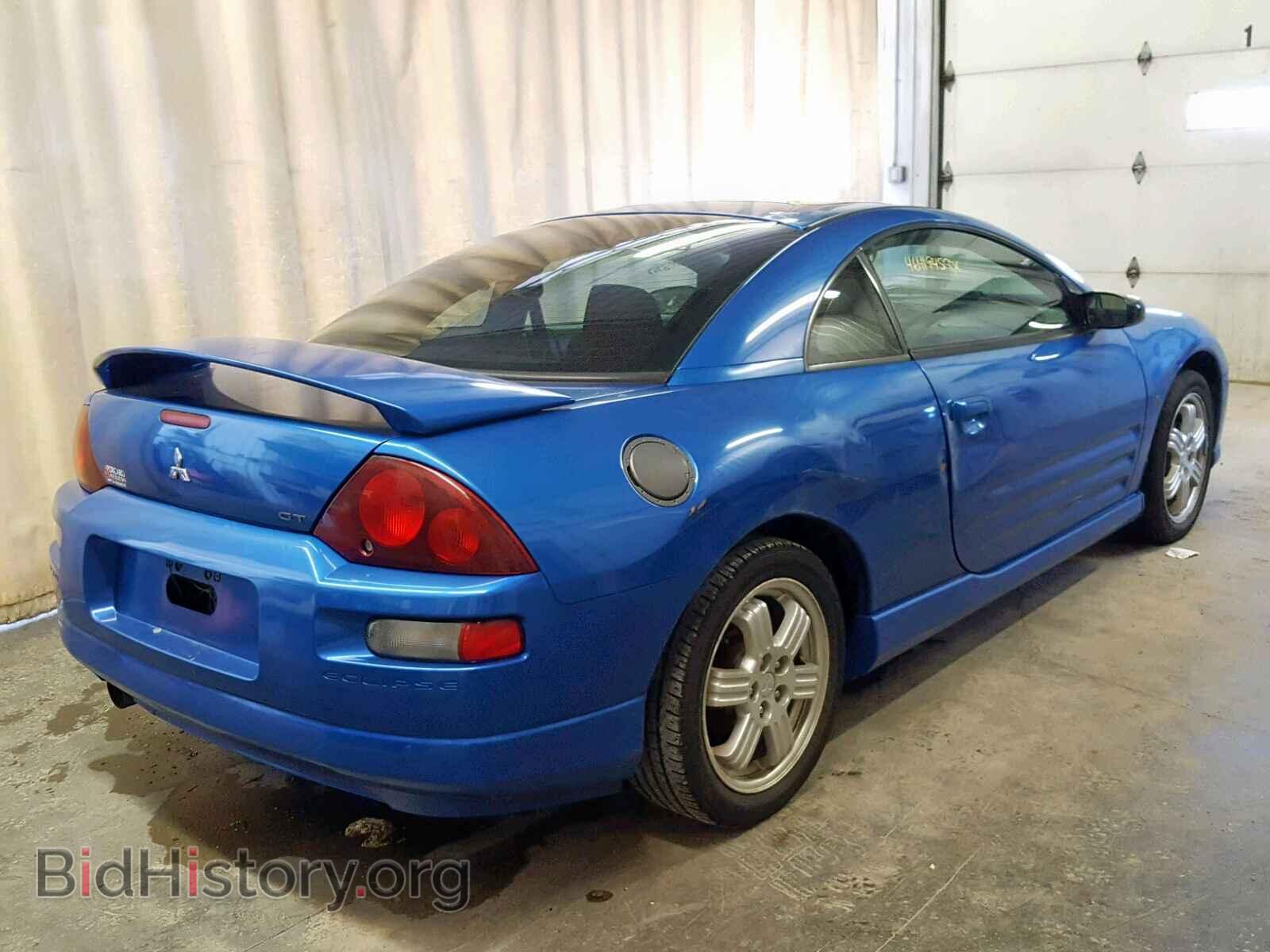 2002 MITSUBISHI ECLIPSE - VIN: 4A3AC84H32E041476 - Фото 4