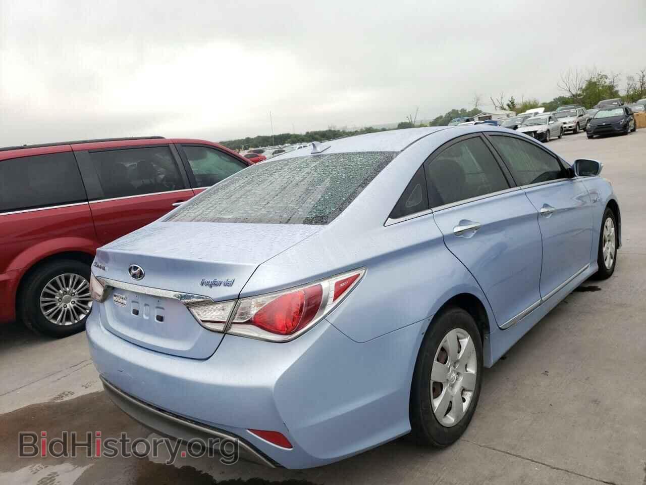 2012 HYUNDAI SONATA - VIN: KMHEC4A48CA031206 - Фото 4