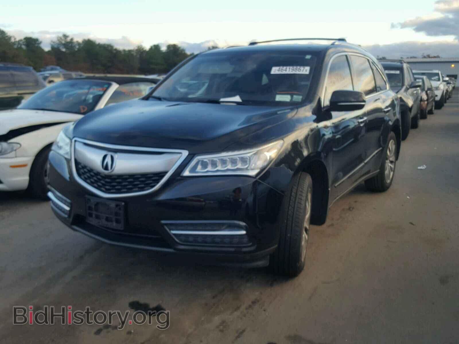 2014 ACURA MDX - VIN: 5FRYD4H45EB046114 - Фото 2