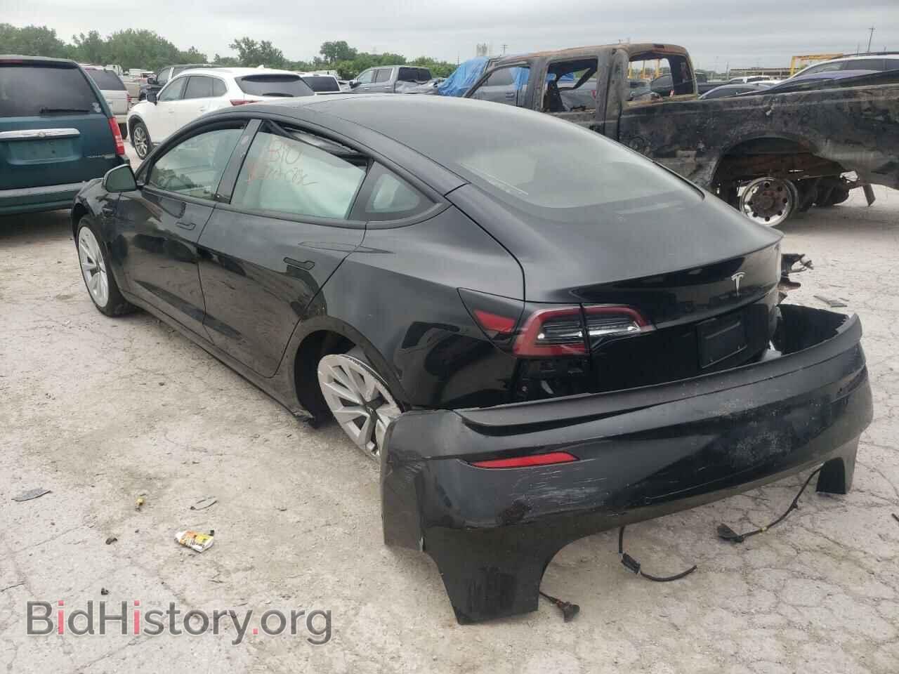 2022 TESLA MODEL 3 - VIN: 5YJ3E1EA3NF185658 - Фото 3