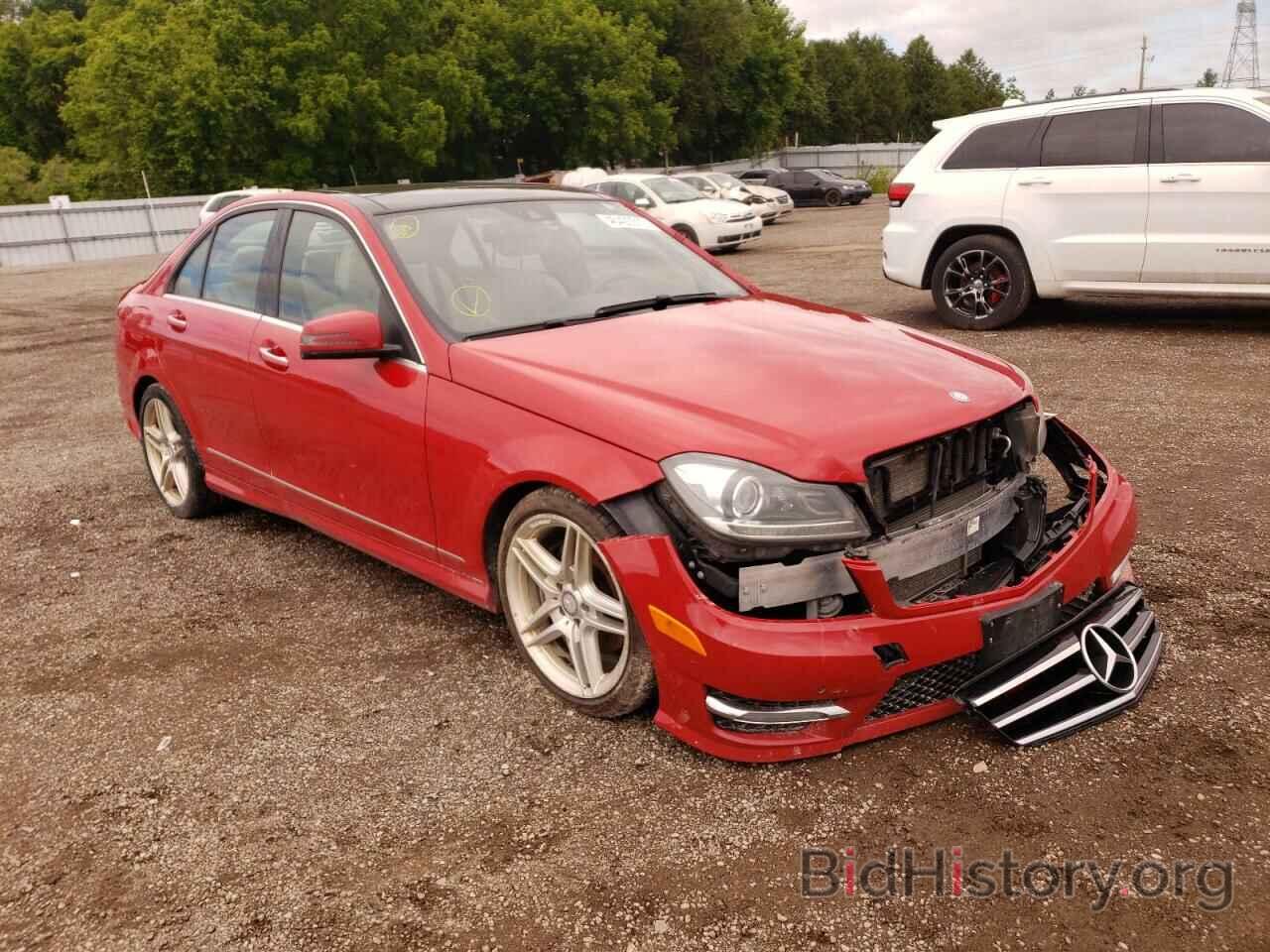 Photo WDDGF8JB6EA944274 - MERCEDES-BENZ C-CLASS 2014