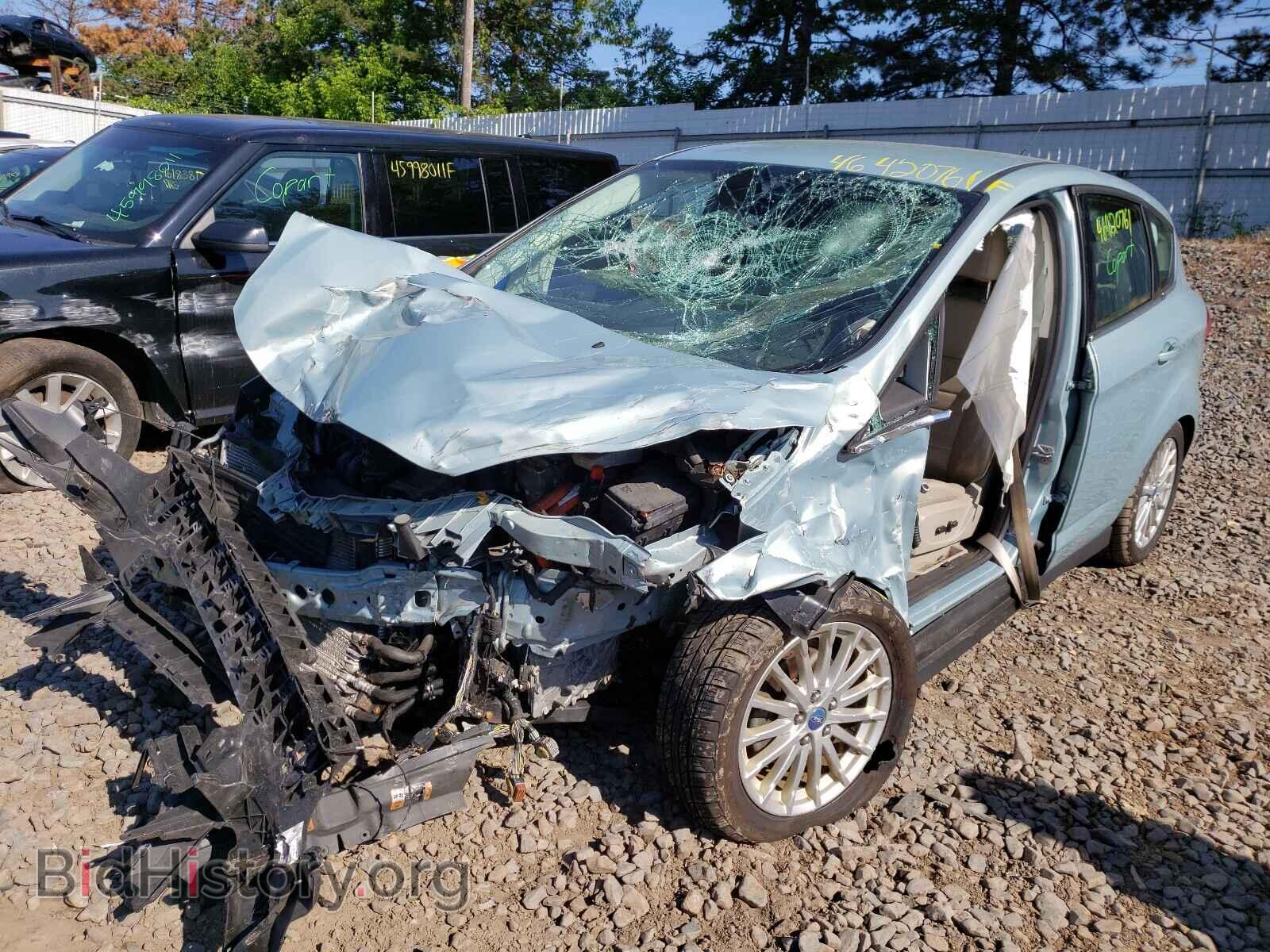 2013 FORD CMAX - VIN: 1FADP5BU8DL516966 - Фото 2