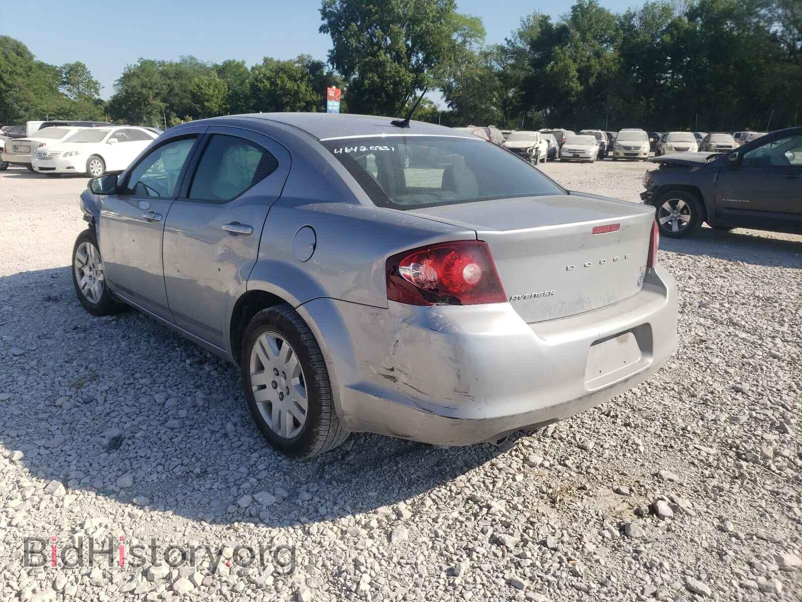 2013 DODGE AVENGER - VIN: 1C3CDZAG5DN772797 - Фото 3