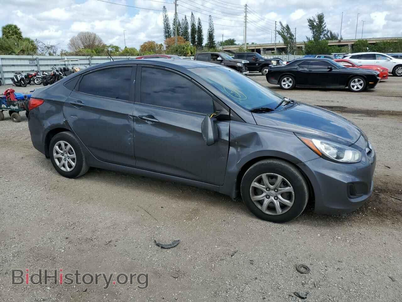 2013 HYUNDAI ACCENT - VIN: KMHCT4AE0DU286769 - Фото 4