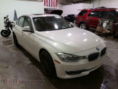 2014 BMW 3 SERIES 328 I, белый — VIN WBA3A5G59ENP28450, Copart