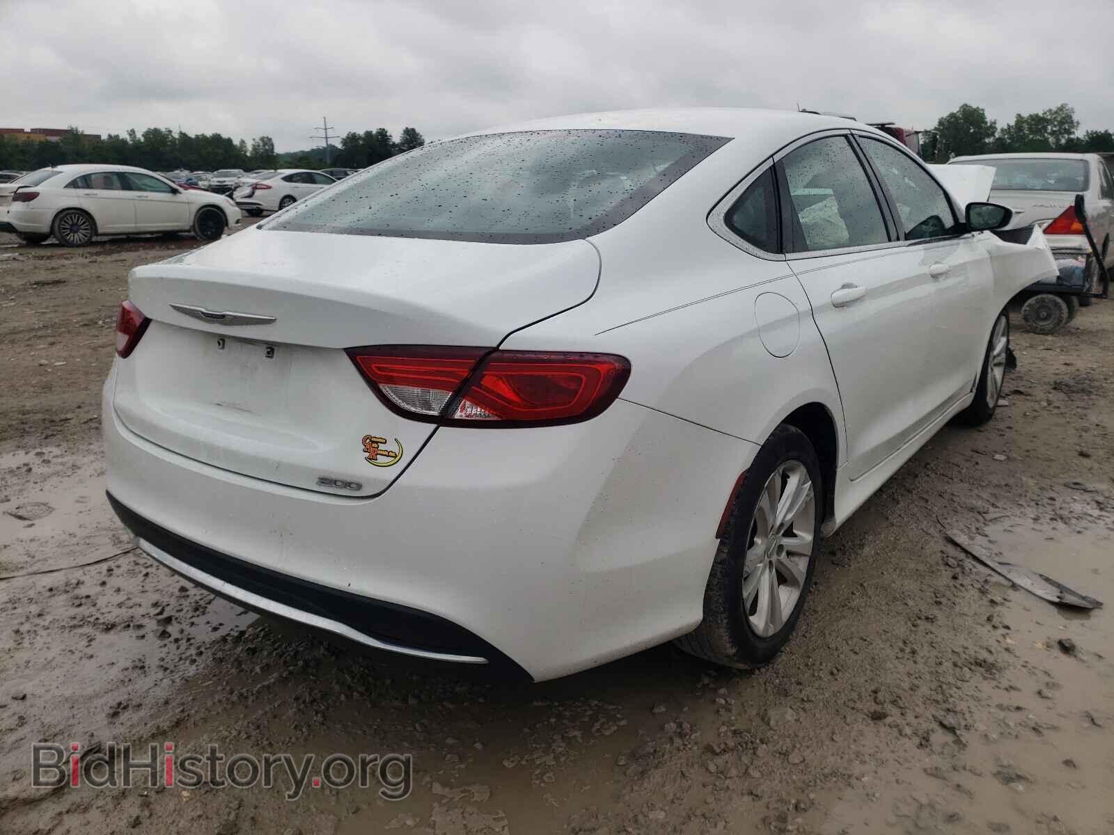 2015 CHRYSLER 200 - VIN: 1C3CCCAB1FN578453 - Фото 4