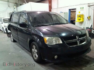 2011 Dodge CARAVAN Grand Cara, черный — VIN 2D4RN5DG3BR689265, Copart