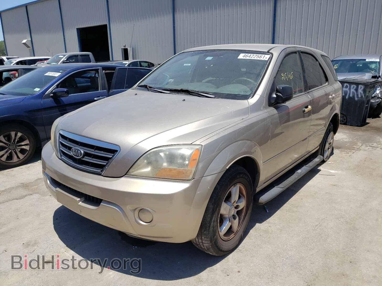 2007 KIA SORENTO - VIN: KNDJD736675752042 - Фото 2