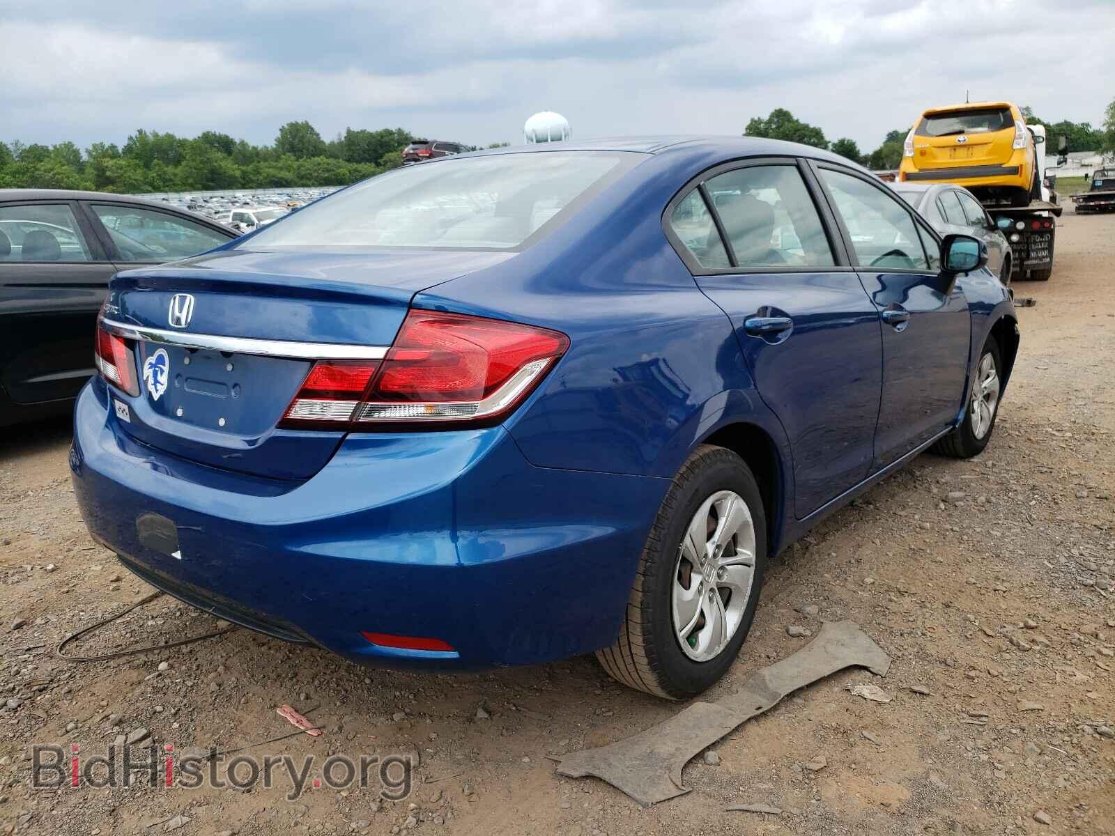 2013 HONDA CIVIC - VIN: 19XFB2F51DE215502 - Фото 4