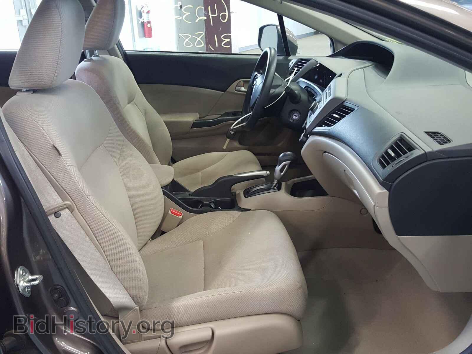 2012 HONDA CIVIC - VIN: 2HGFB2F55CH564828 - Фото 5