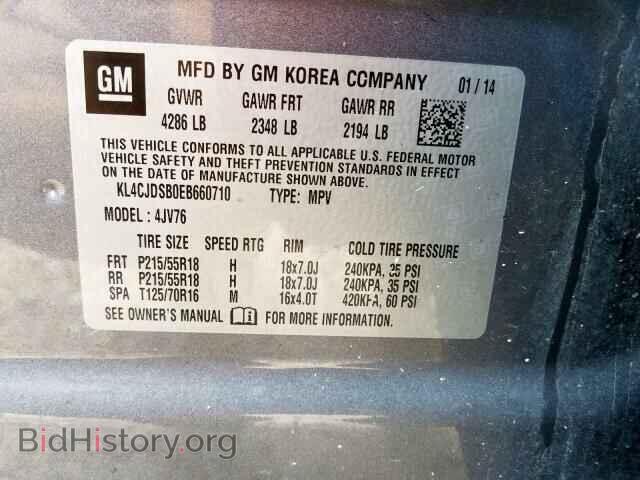 2014 BUICK ENCORE - VIN: KL4CJDSB0EB660710 - Photo 10