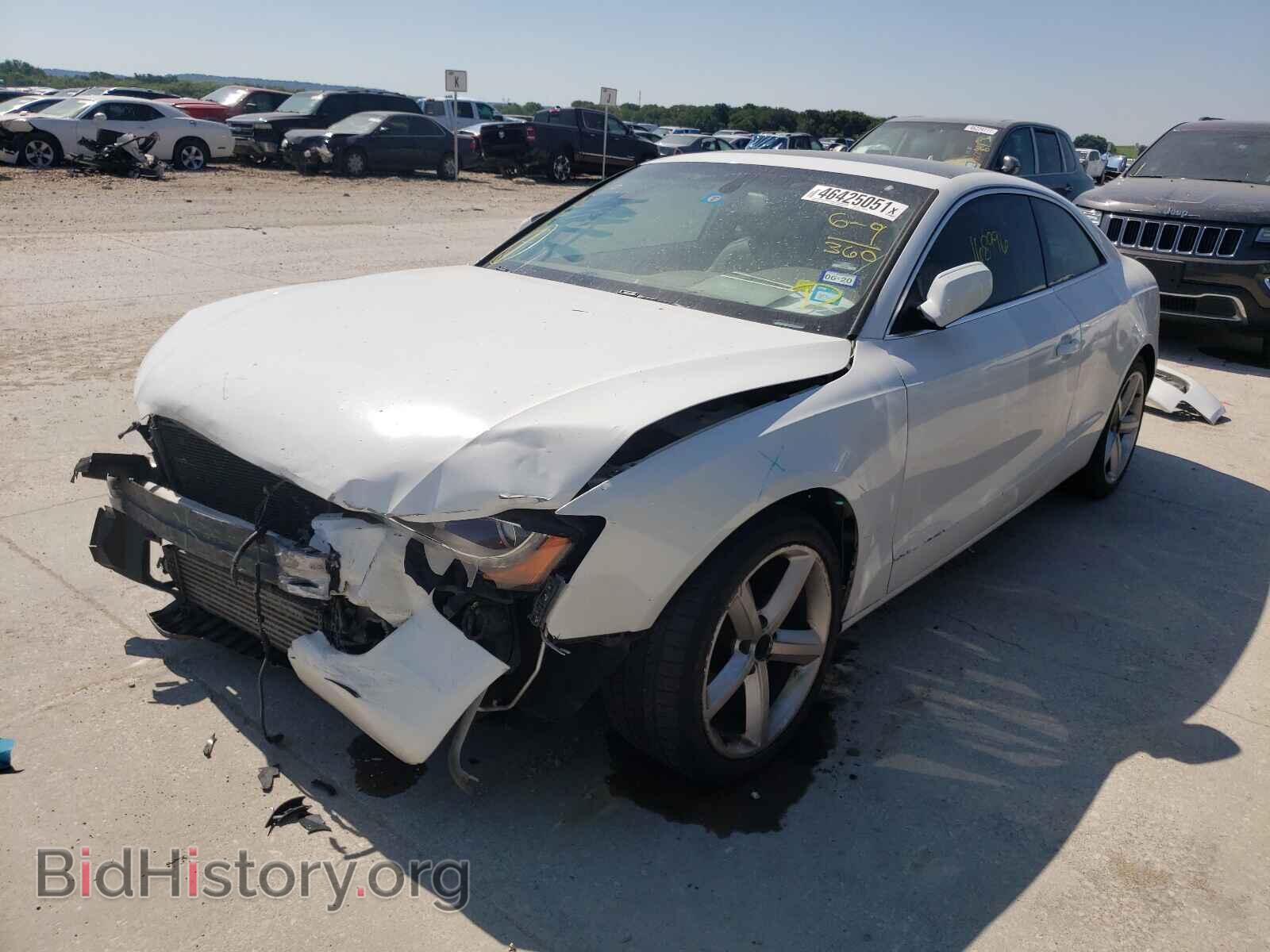 2010 AUDI A5 - VIN: WAULFAFR5AA084672 - Фото 2