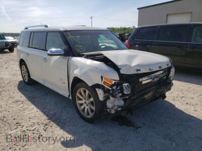 2012 Ford FLEX Flex Limit, white — VIN 2FMHK6DC0CBD22205, Copart