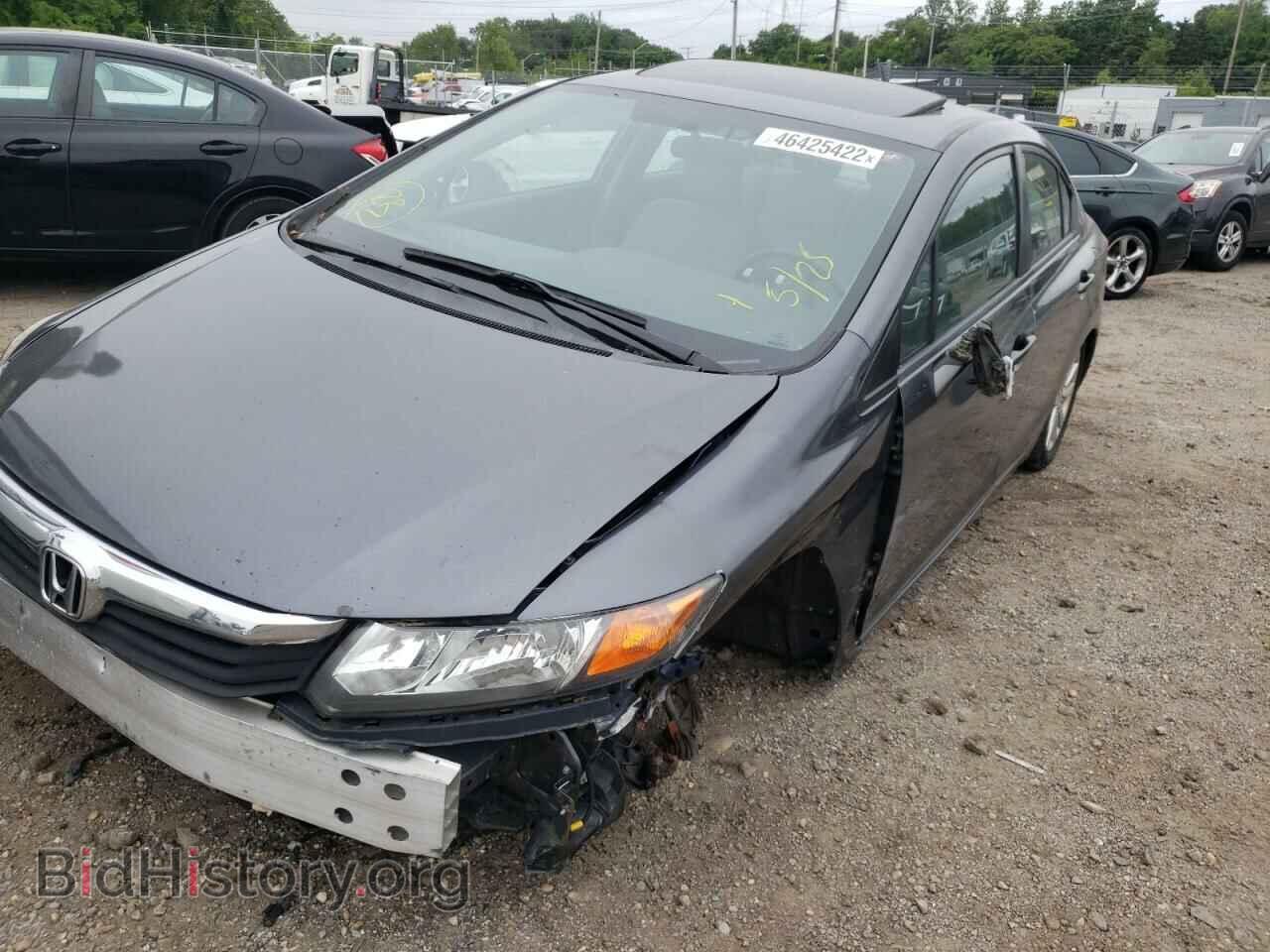 2012 HONDA CIVIC - VIN: 19XFB2F81CE335163 - Фото 2