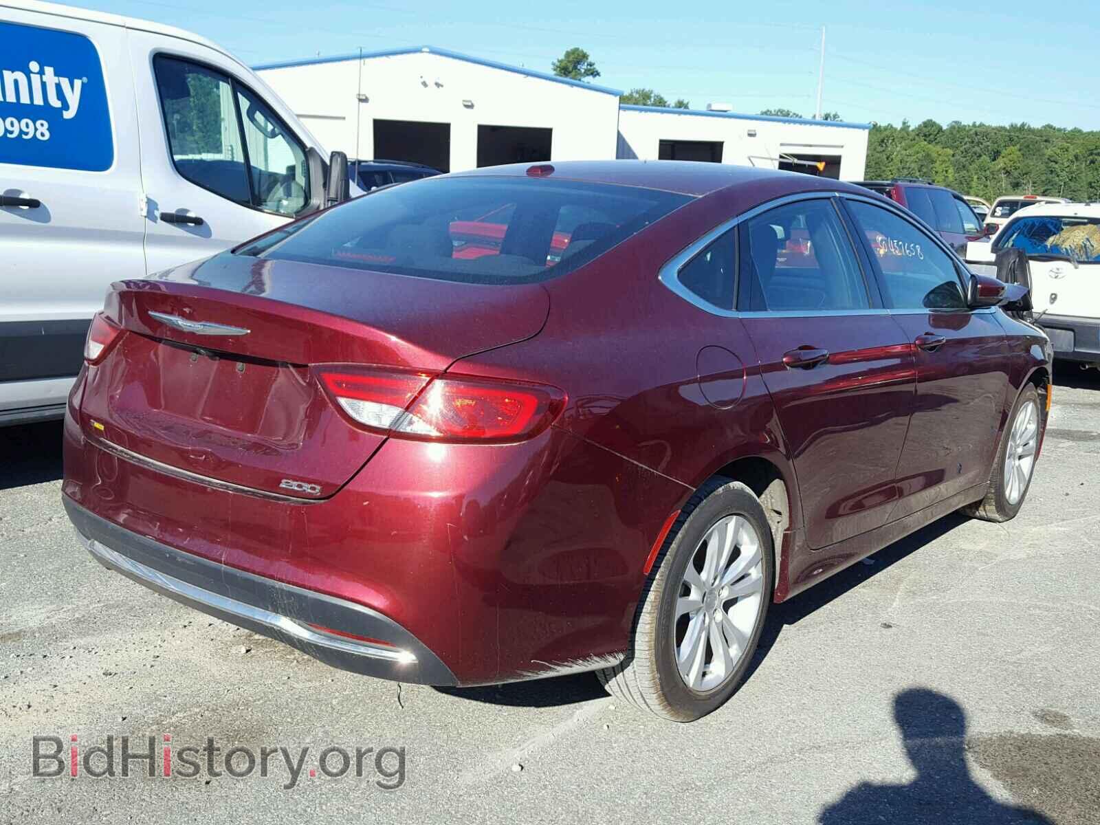 2016 CHRYSLER 200 - VIN: 1C3CCCAB9GN160451 - Фото 4