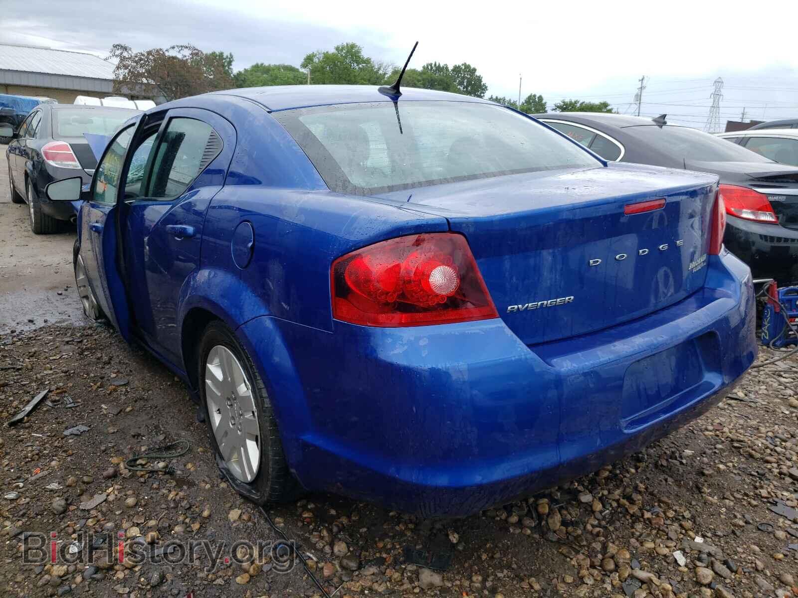 2013 DODGE AVENGER - VIN: 1C3CDZAB9DN622437 - Фото 3