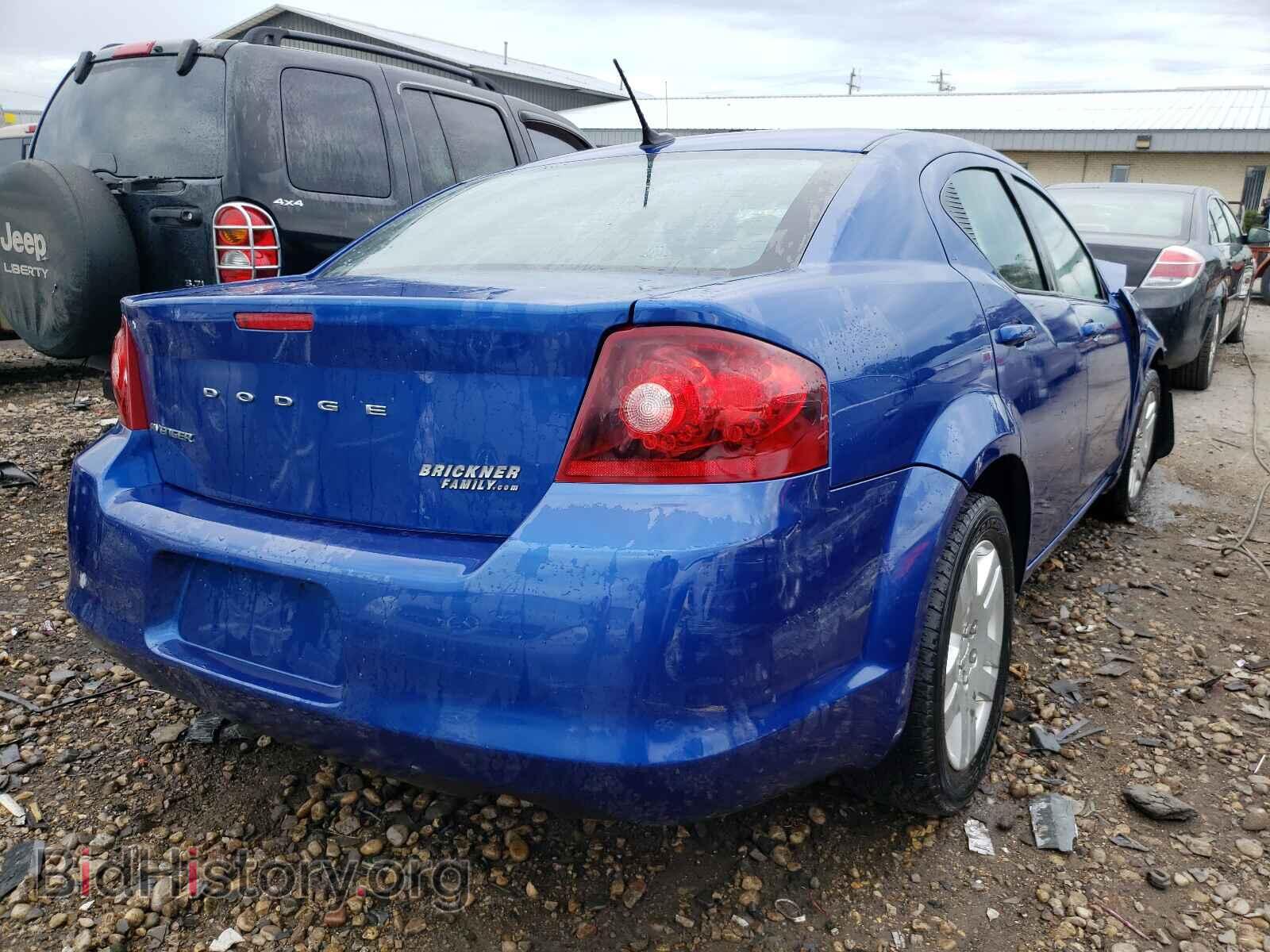 2013 DODGE AVENGER - VIN: 1C3CDZAB9DN622437 - Фото 4