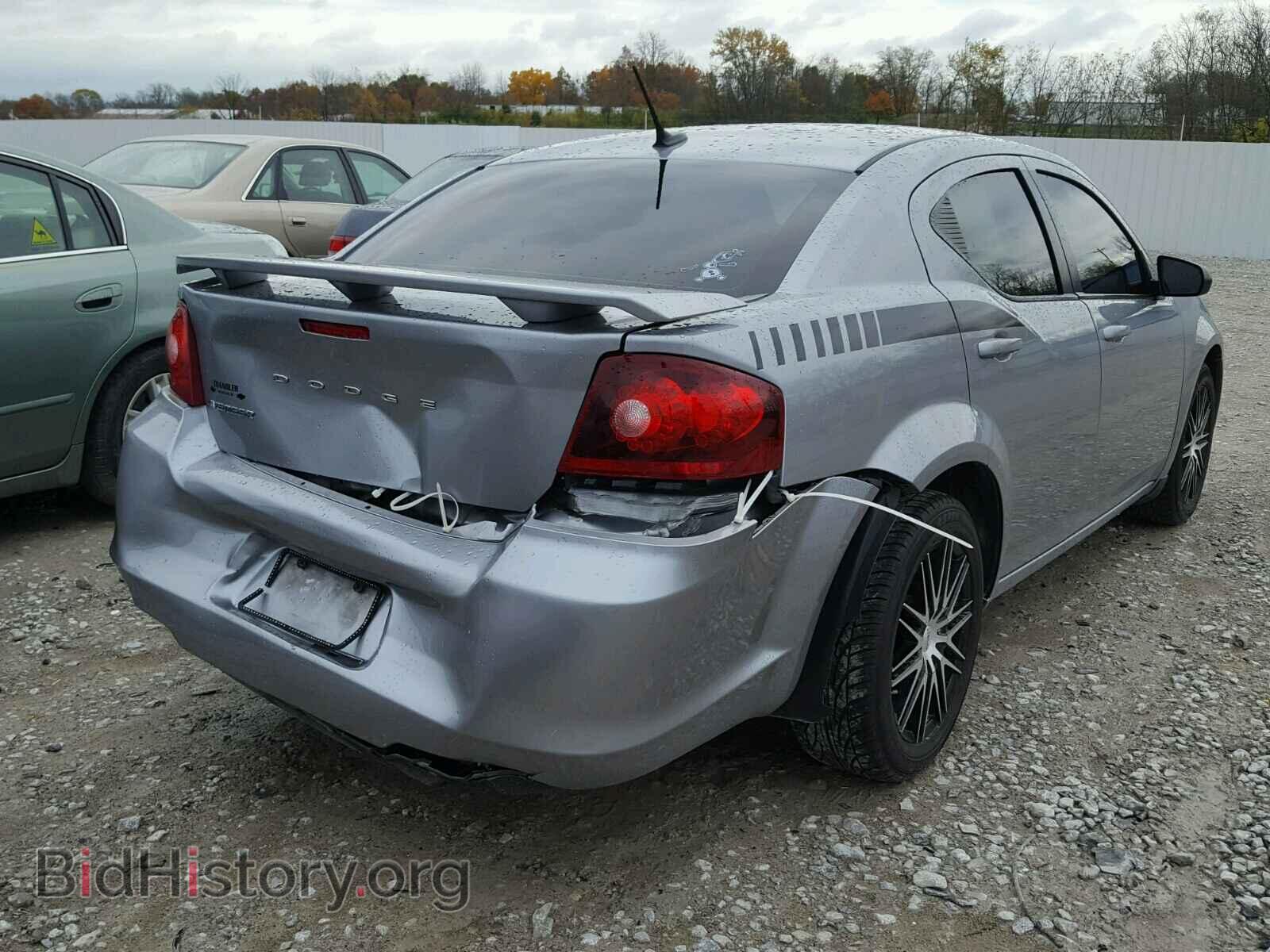 2013 DODGE AVENGER - VIN: 1C3CDZAB1DN729644 - Фото 4