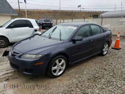 2007 Mazda 6 6 I, gray — VIN 1YVHP84C575M20605, Copart