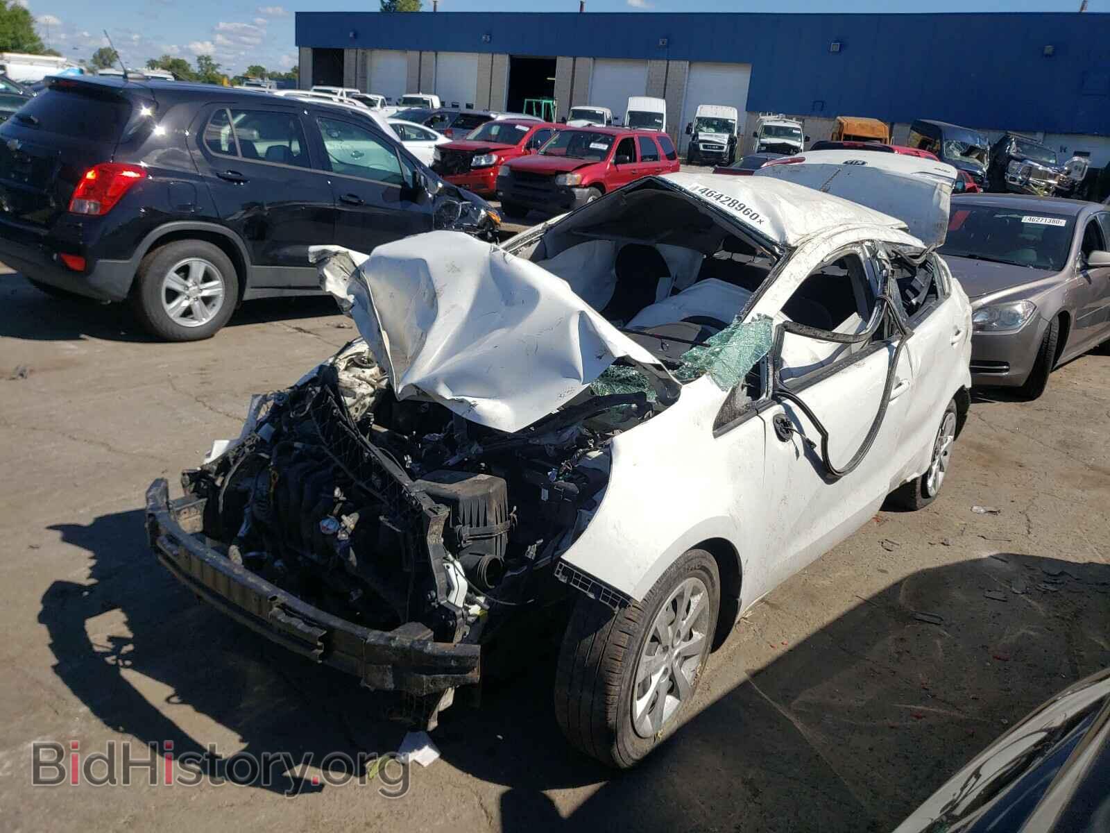 2016 KIA RIO - VIN: KNADM4A33G6585098 - Фото 2