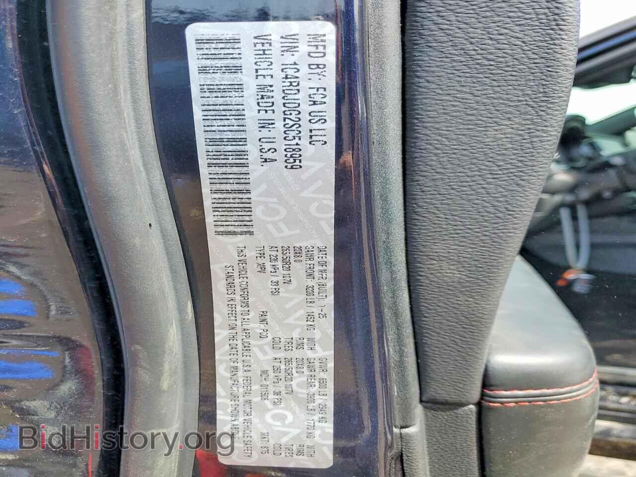 2025 DODGE DURANGO - VIN: 1C4RDJDG2SC518959 - Photo 13