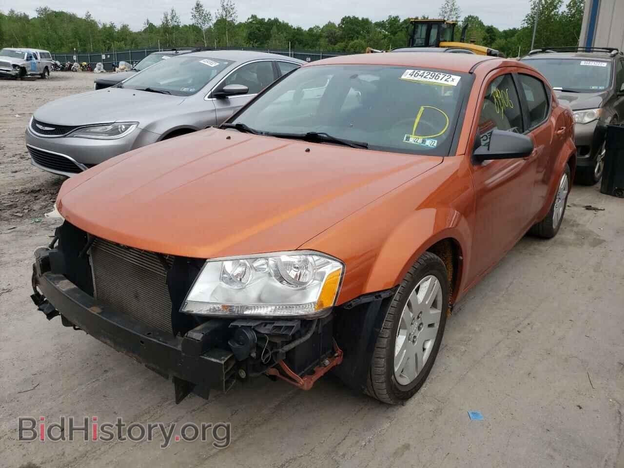 2011 DODGE AVENGER - VIN: 1B3BD4FB2BN617128 - Фото 2
