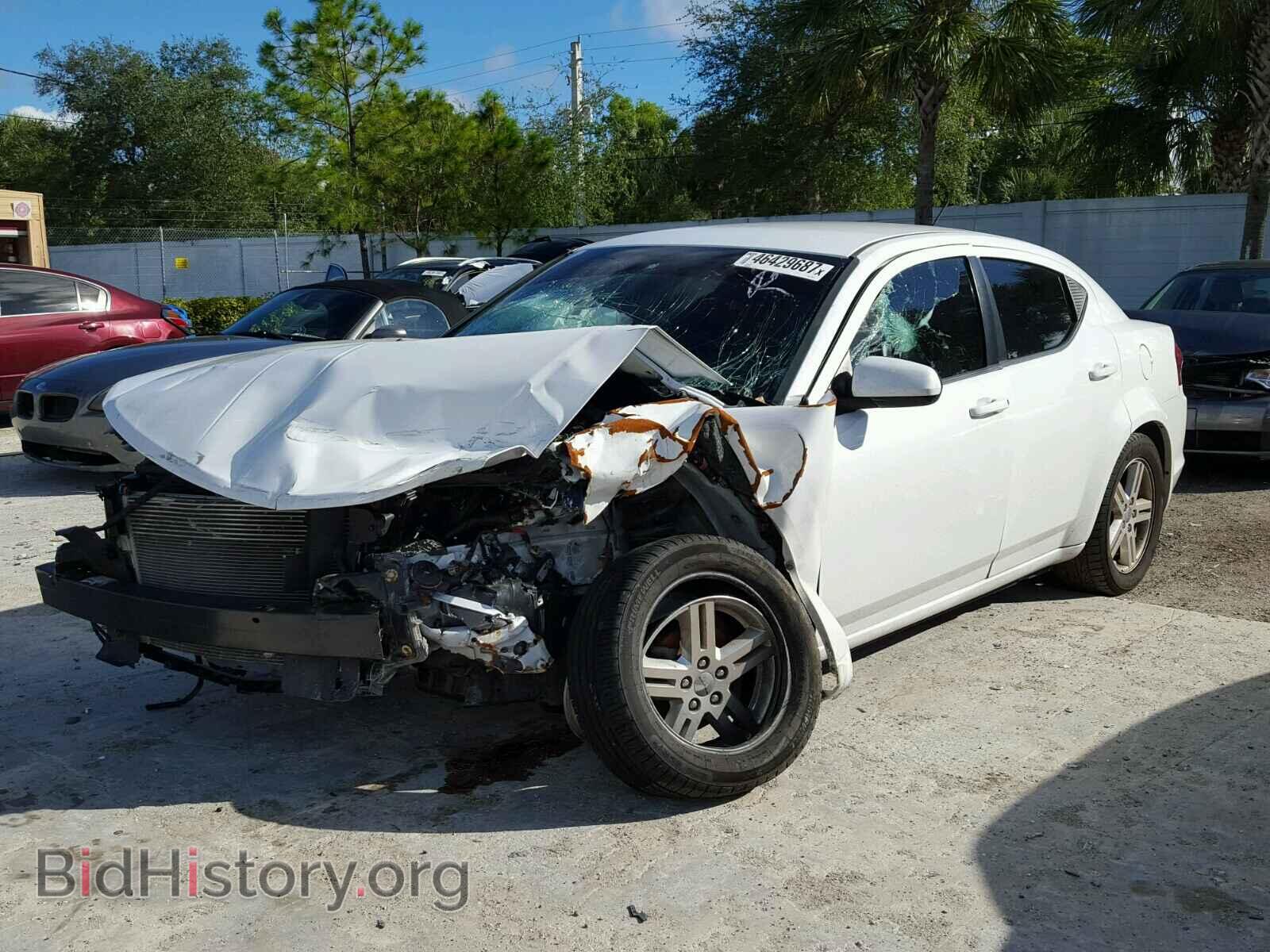 2013 DODGE AVENGER - VIN: 1C3CDZCB1DN688610 - Фото 2